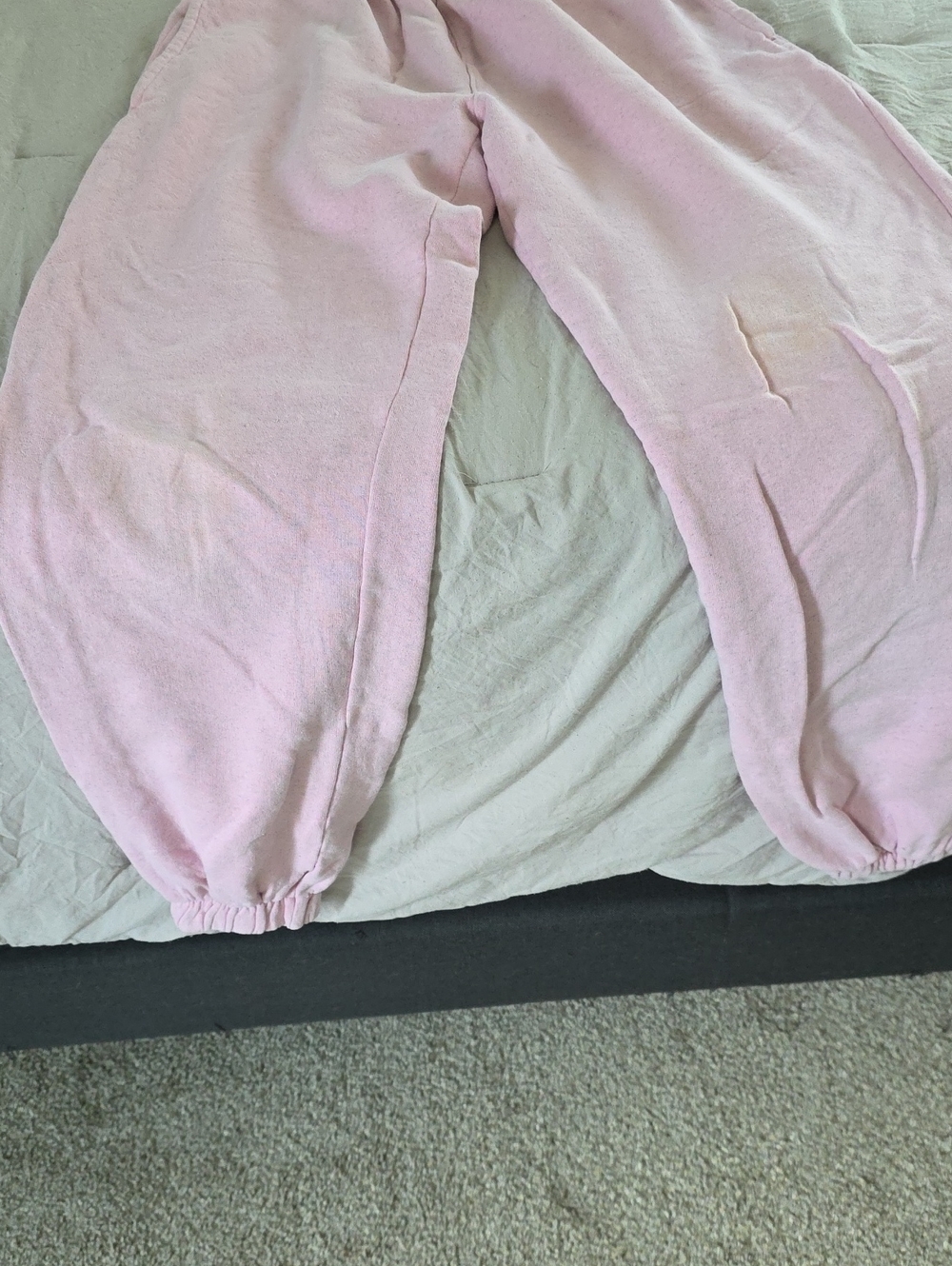 Brandy Melville Light Pink Jogger Sweatpants